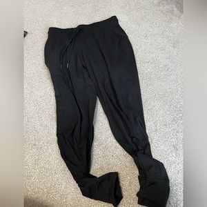 Black lululemon joggers